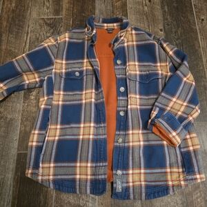 Womens XL Eddie Bauer Plaid Shacket